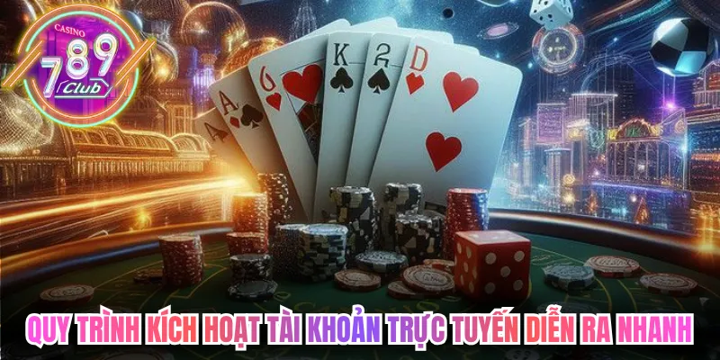 Quy trình kích hoạt tài khoản trực tuyến diễn ra nhanh 
